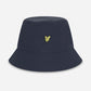 Ripstop reversible bucket hat - dark navy barrack blue