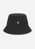 Lyle & Scott Bucket Hats  Ripstop reversible bucket hat - jet black olive 