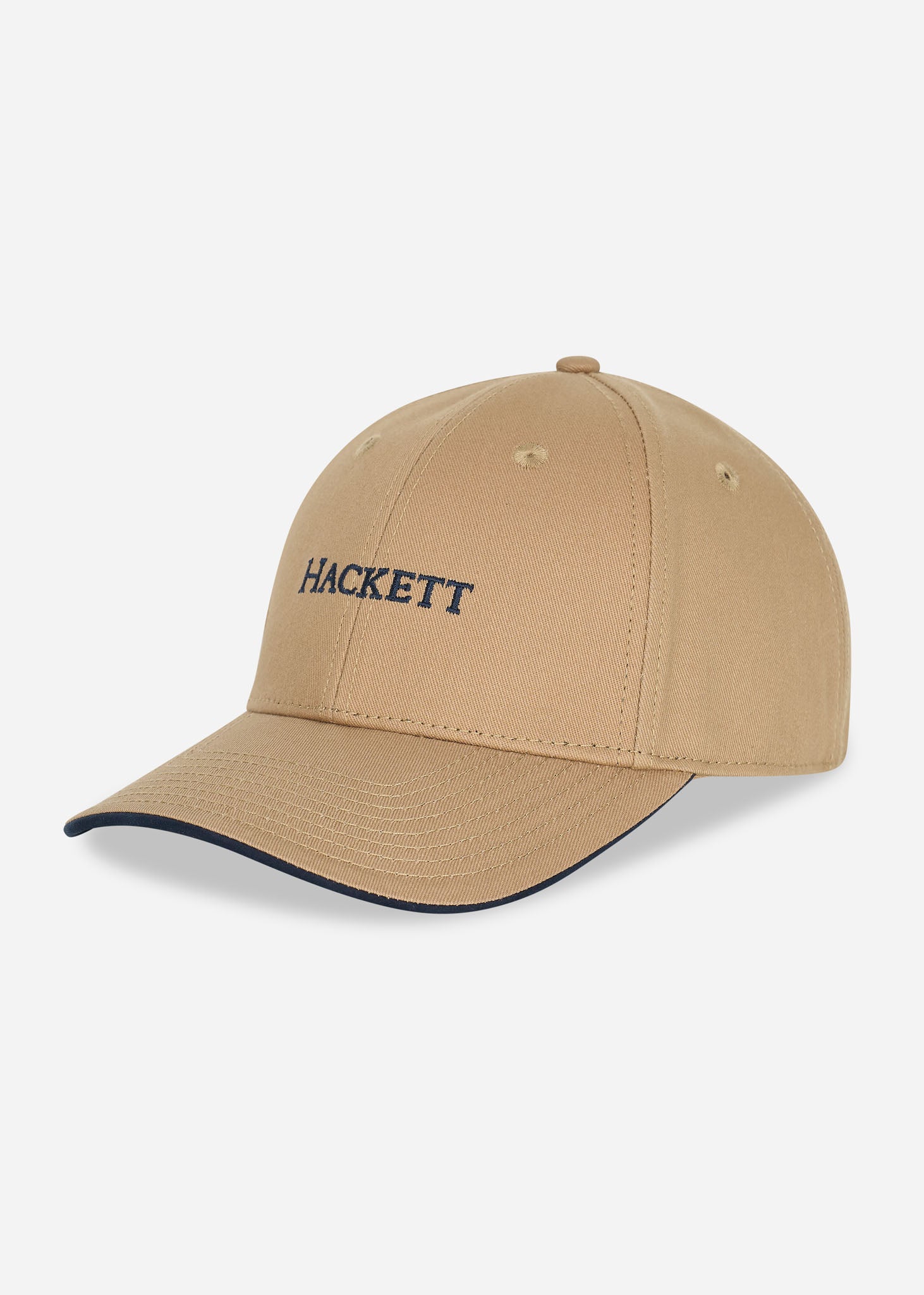 Hackett London Petten  Essential baseball cap - stone navy 