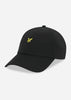 Lyle & Scott Petten  Seersucker baseball cap - jet black 