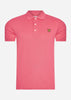 Lyle & Scott Polo's  Plain polo shirt - electric pink 