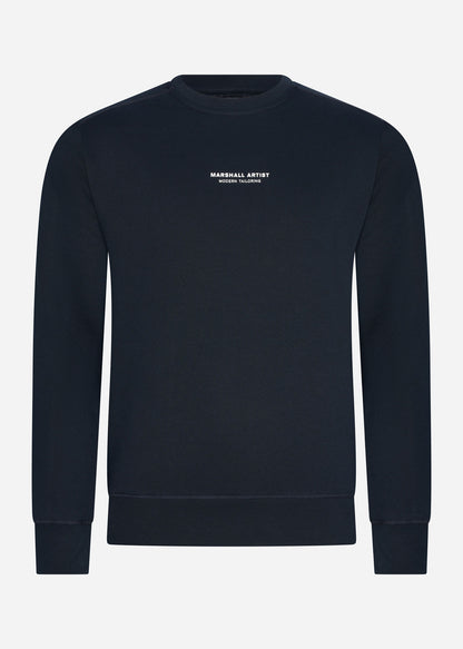 Marshall Artist Truien  Siren crew sweat - navy 