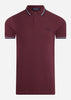 Fred Perry Polo's  Twin tipped fred perry shirt - aubergine 