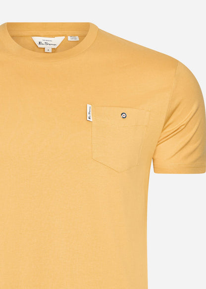 Ben Sherman T-shirts  Signature pocket tee - butterscotch 