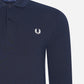 Fred Perry long sleeve polo navy