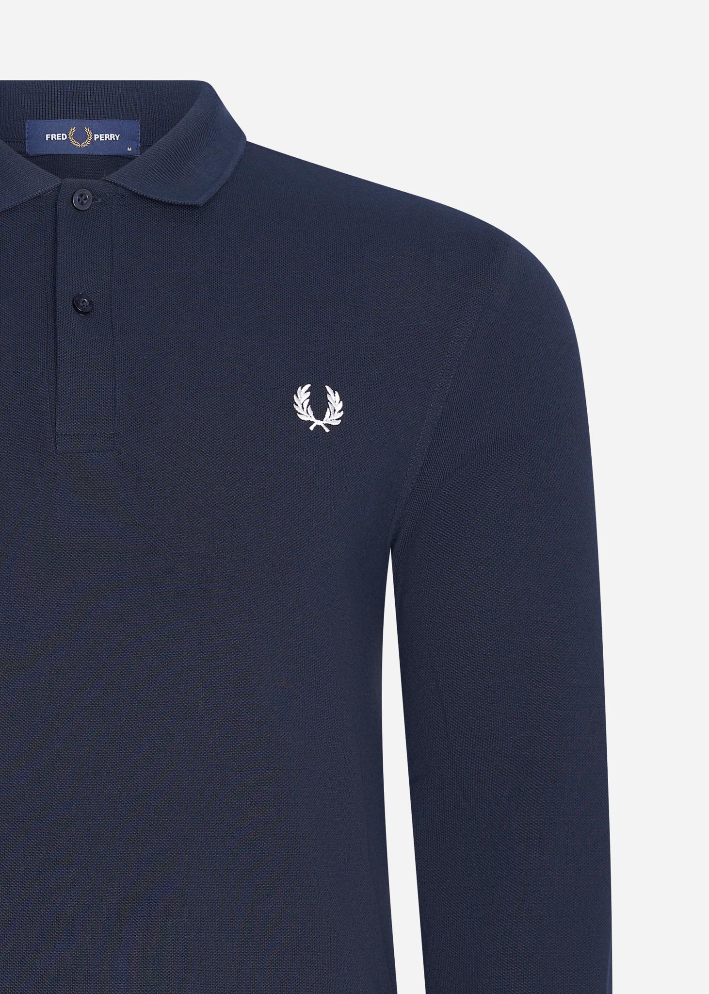 Fred Perry long sleeve polo navy
