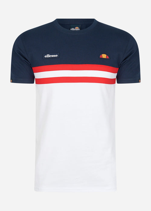 Venire tee - navy red white