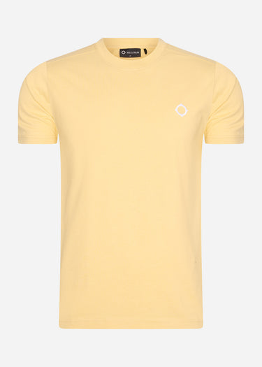 MA.Strum T-shirts  SS icon tee - mellow yellow 