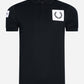fred perry badge polo shirt black