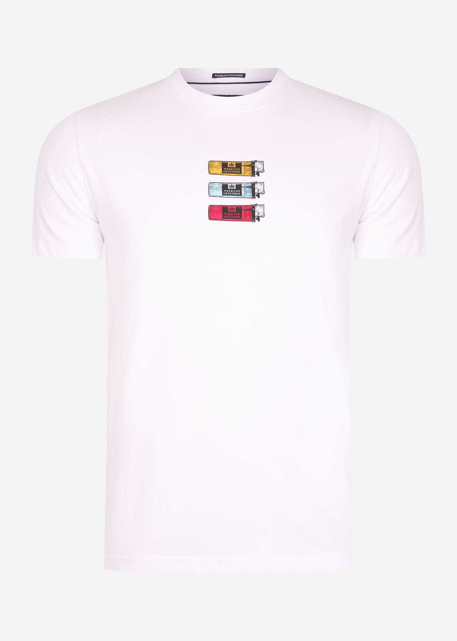 Weekend Offender T-shirts  Clipper - white 