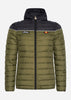 Ellesse Jassen  Lombardy 2 padded jacket - black khaki 