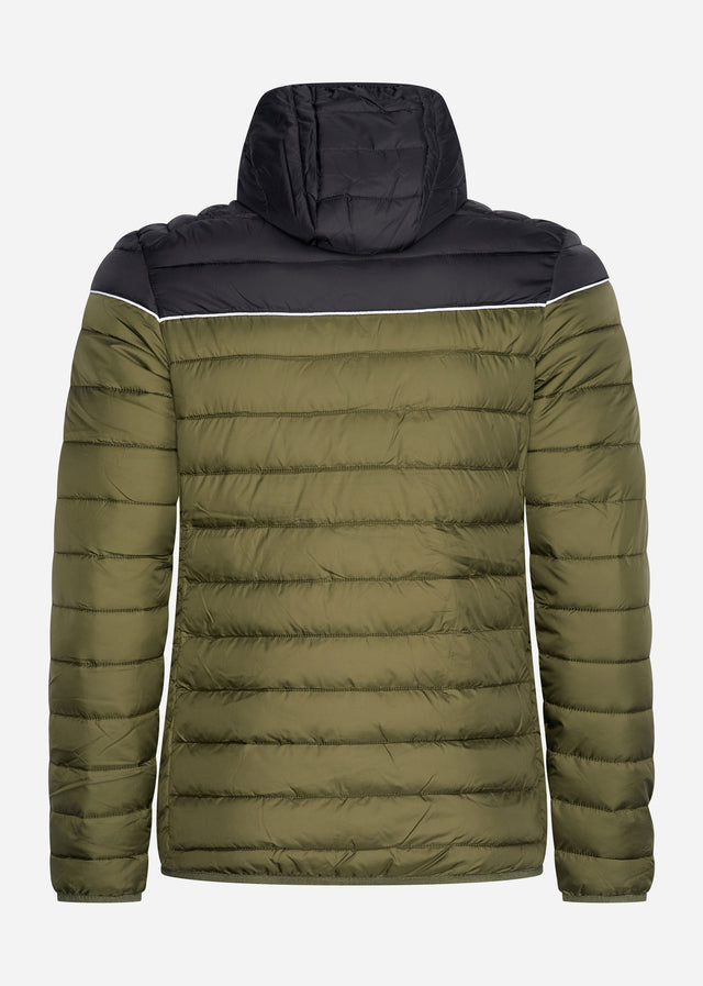 Ellesse Jackets  Lombardy 2 padded jacket - black khaki 