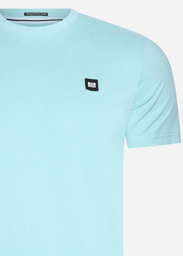 Weekend Offender T-shirts  Cannon beach - ice blue 