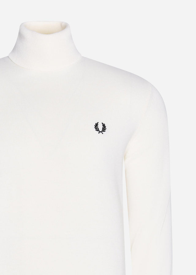 Fred Perry Sweaters  Roll neck jumper - snow white 
