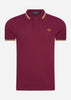 Fred Perry Polo's  Twin tipped fred perry shirt - tawny port gold gold 