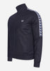 Fred Perry Vesten  Panelled taped track jacket - navy 