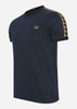 Fred Perry T-shirts  Gold taped ringer t-shirt - navy 