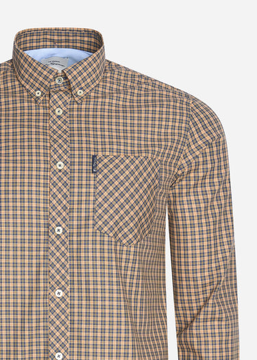Ben Sherman Overhemden  Mini mod check - sand 