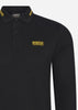 Barbour International Longsleeve Polo's  Legacy tipped ls polo - black 