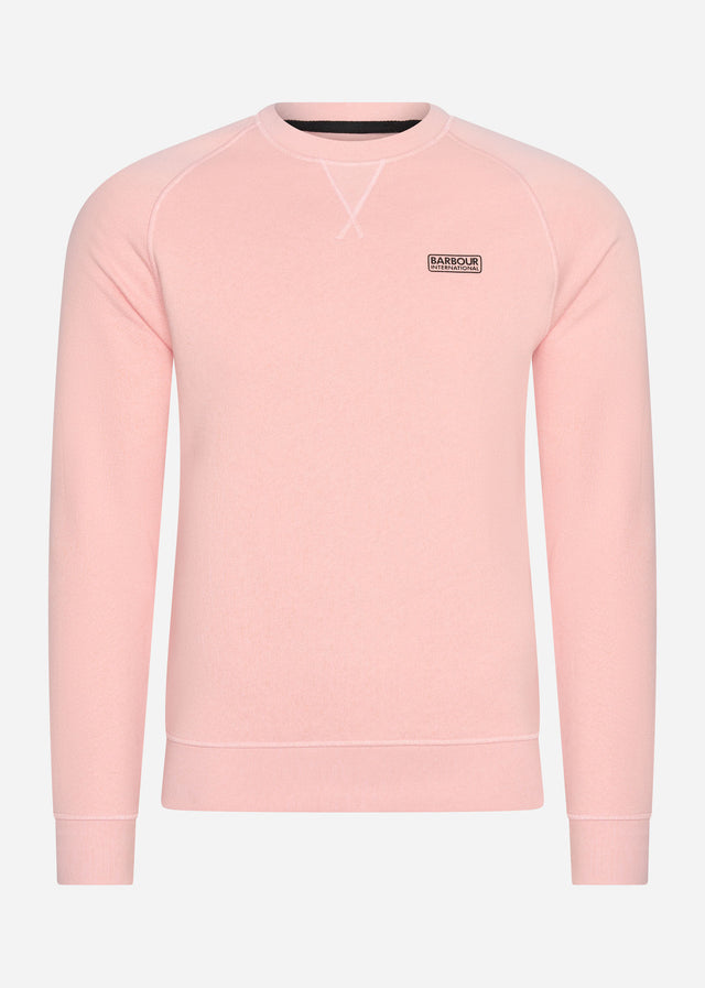 Barbour International Sweaters  Essential crew sweat - pink cinder 