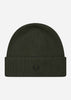 Fred Perry Mutsen  Merino wool beanie - hunting green 