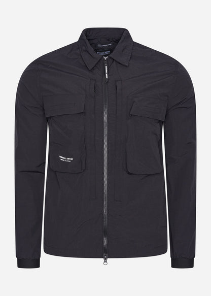 Marshall Artist Overshirts  Forte polyamide overshirt - black 