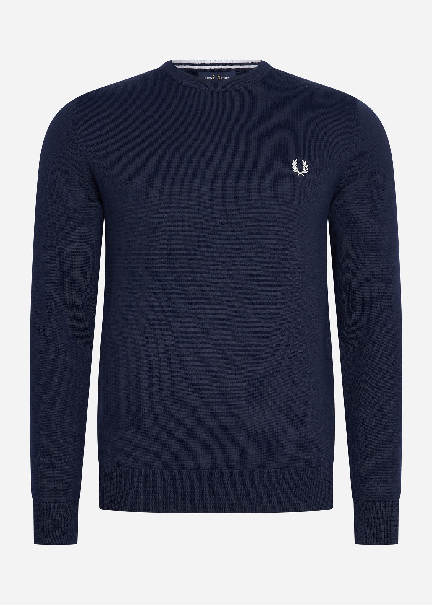 Fred Perry Truien  Classic crew neck jumper - navy 