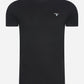 barbour tartan t-shirt zwart 