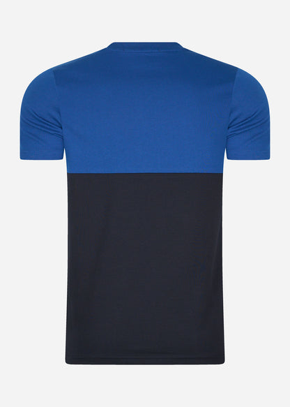 Fred Perry T-shirts  Branded colour block t-shirt - navy 