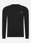 MA.Strum Longsleeve Tees  LS icon tee - jet black 