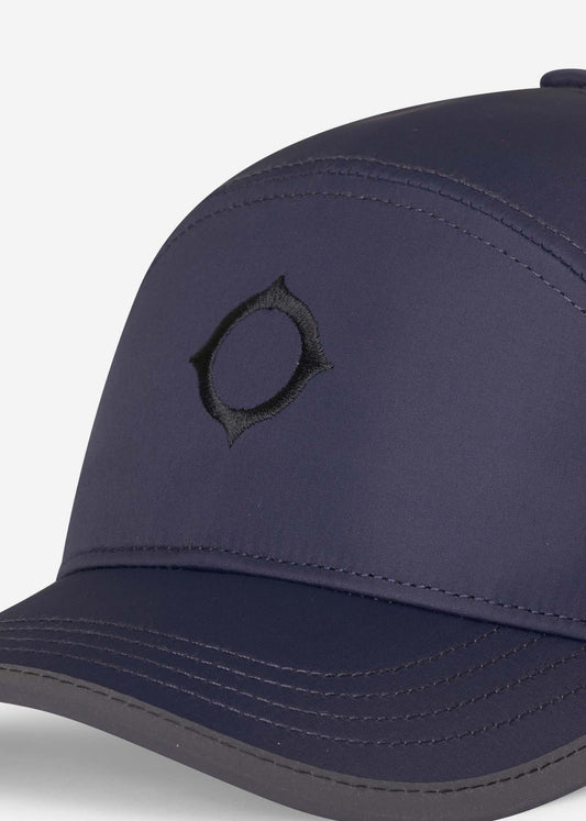 MA.Strum Petten  Embroidered icon cap - ink navy 
