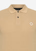 MA.Strum Polo's  SS pique polo - sand 