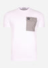 Weekend Offender T-shirts  Gorman - white 