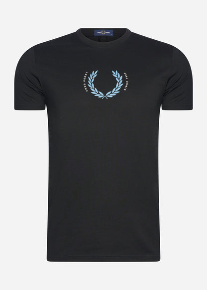 Fred Perry T-shirts  Laurel wreath t-shirt - black 