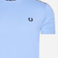 Taped ringer t-shirt - sky - Fred Perry