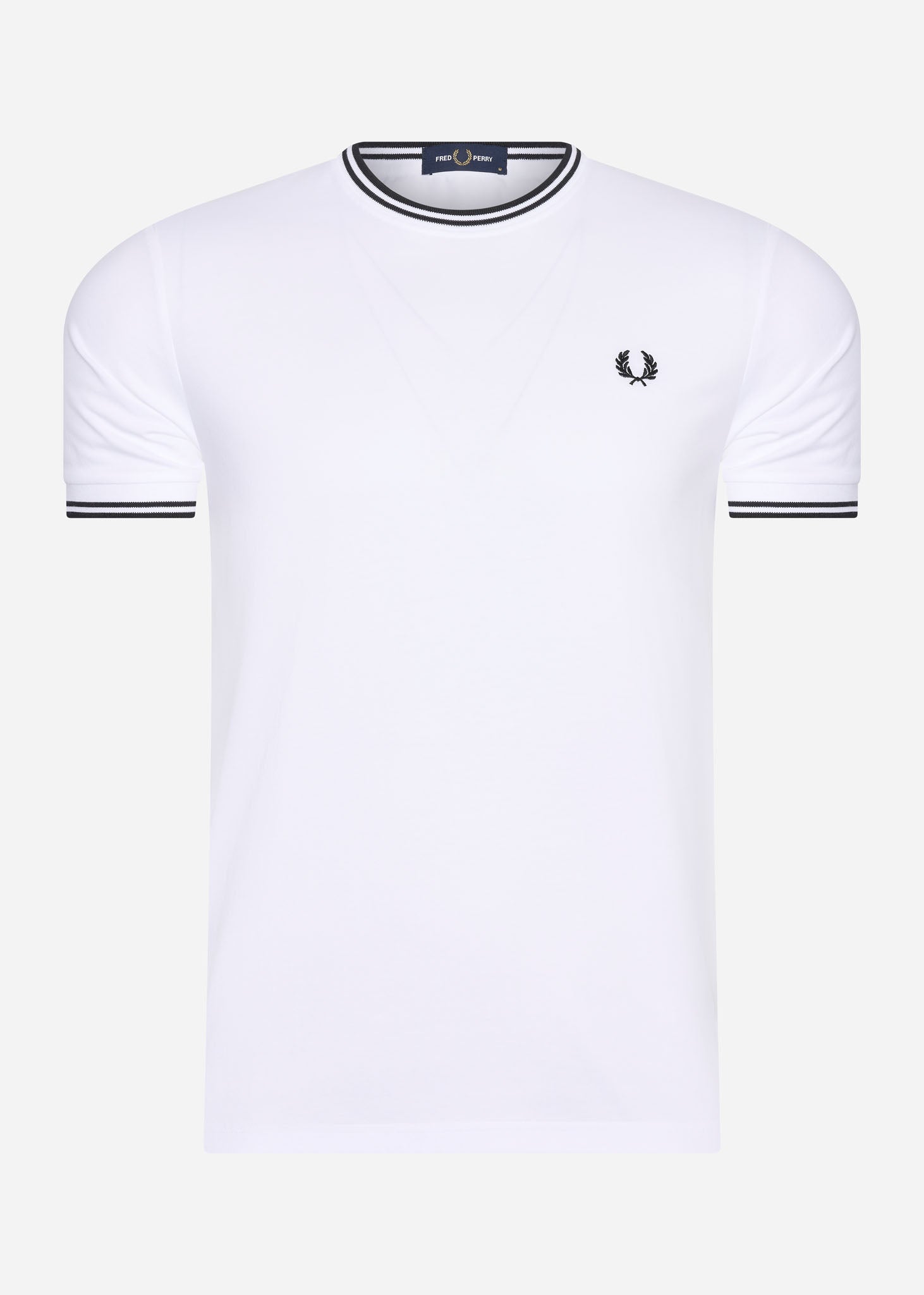 Fred Perry T-shirts  Twin tipped t-shirt - white 