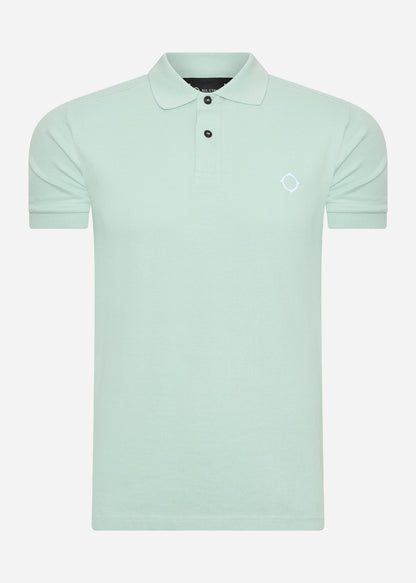 MA.Strum Polo's  SS pique polo - mist green 