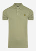 Lyle & Scott Polo's  Plain polo shirt - moss 