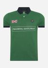 Peaceful Hooligan Polo's  Flag polo - race green 