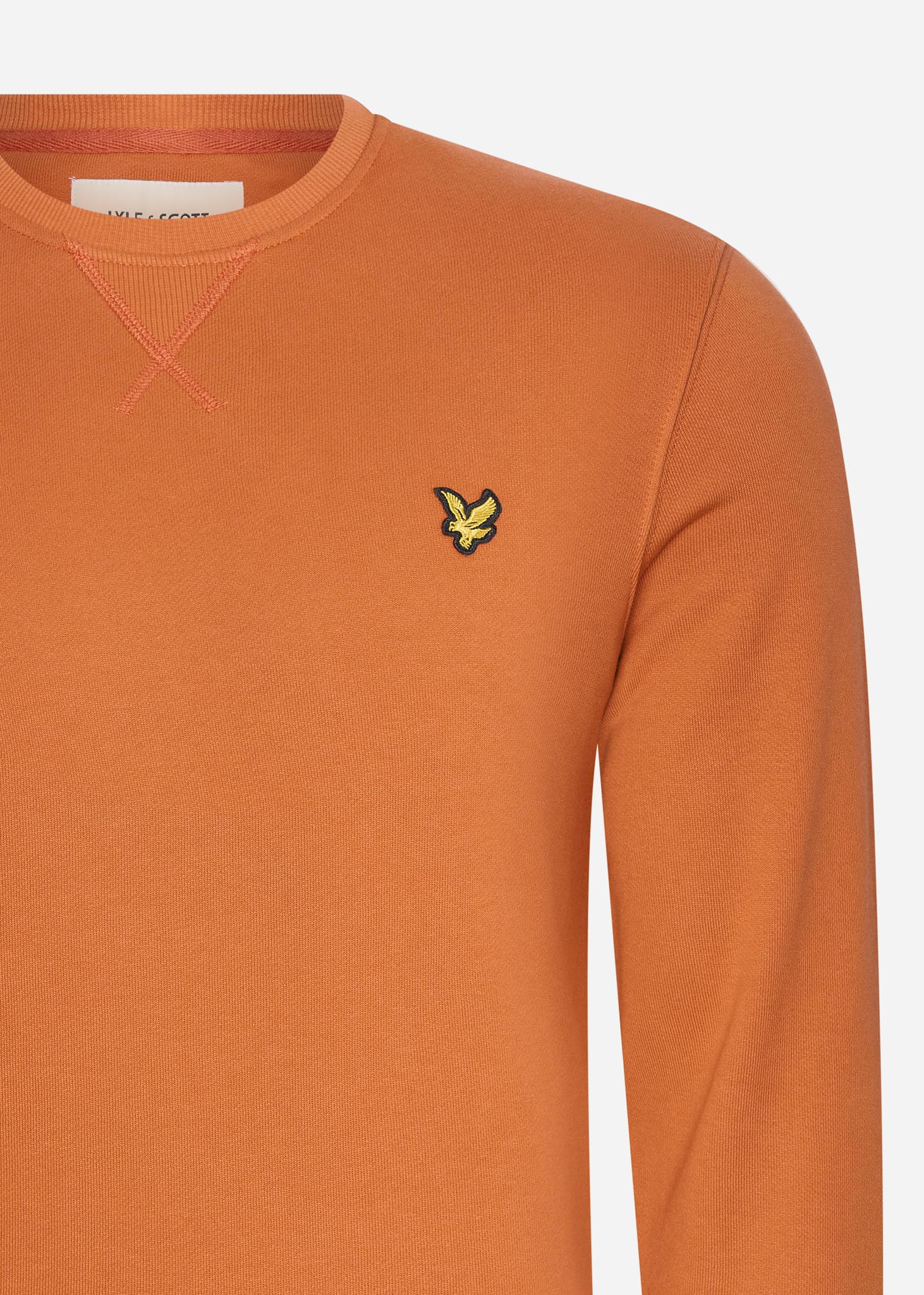 Crew neck sweatshirt - victory orange - Lyle & Scott