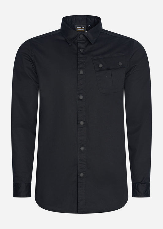 Barbour International overshirt black