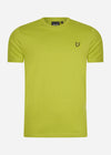 Lyle & Scott T-shirts  Plain t-shirt - tin green 