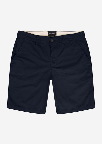 Lyle & Scott Korte Broeken  Chino short - dark navy 