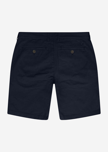 Lyle & Scott Korte Broeken  Chino short - dark navy 