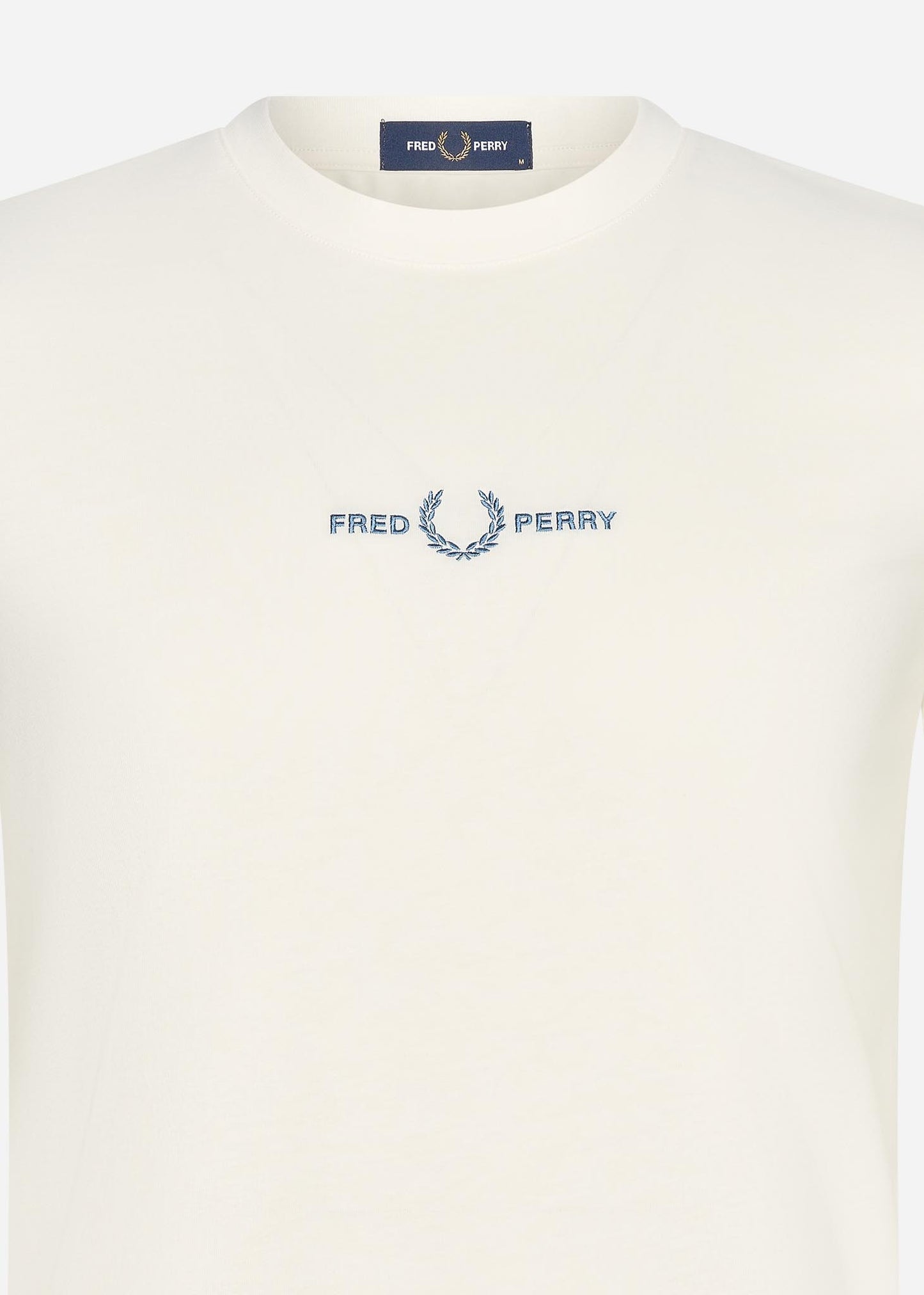 Fred Perry T-shirts  Embroidered t-shirt - snow white 