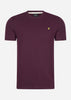 Lyle & Scott T-shirts  Slub t-shirt - burgundy 