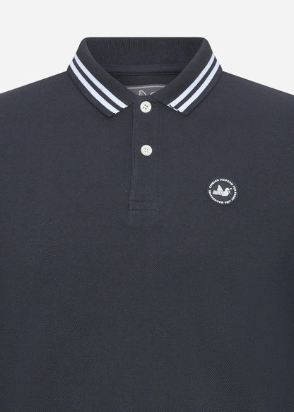 Peaceful Hooligan Longsleeve Polo's  Phantom ls polo - navy 