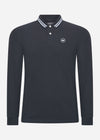 Peaceful Hooligan Longsleeve Polo's  Phantom ls polo - navy 