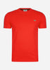 Lacoste T-shirts  Contrast stripe t-shirt - corrida 