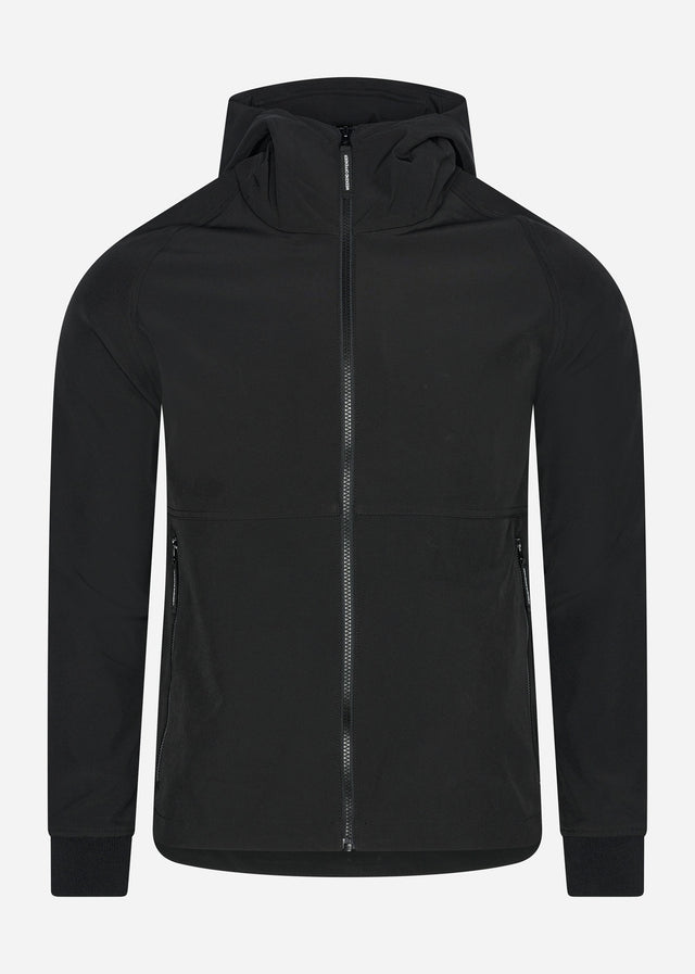Weekend Offender Jackets  Stipe softshell - black 